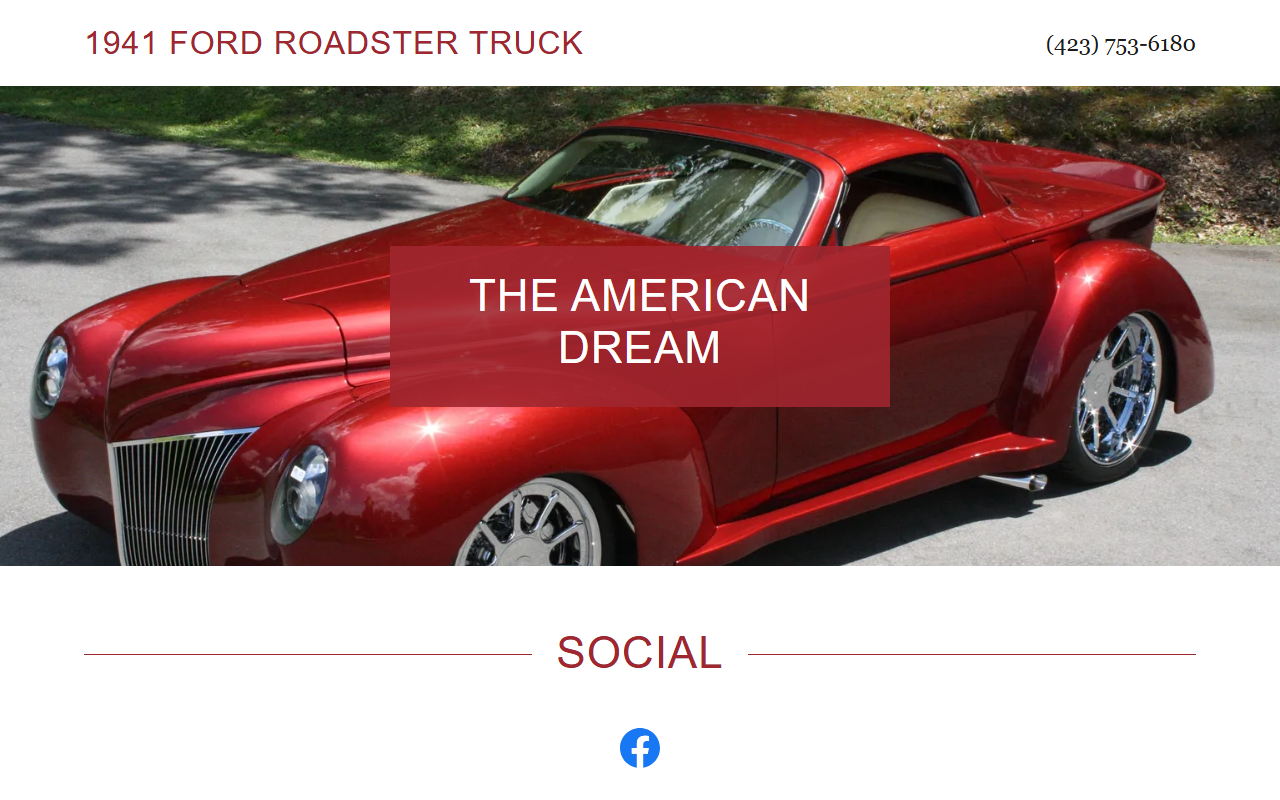 1941fordmirage.com screenshot