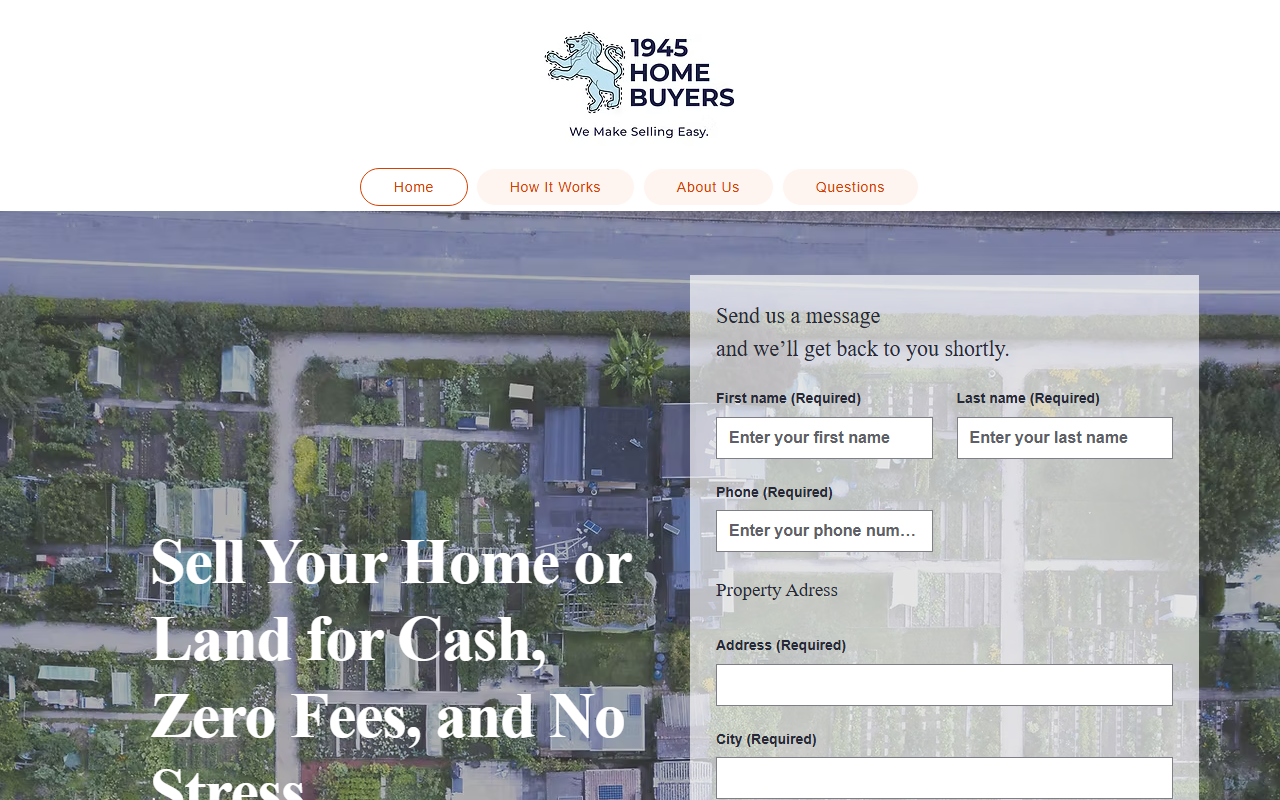 1945-home-buyers.com screenshot
