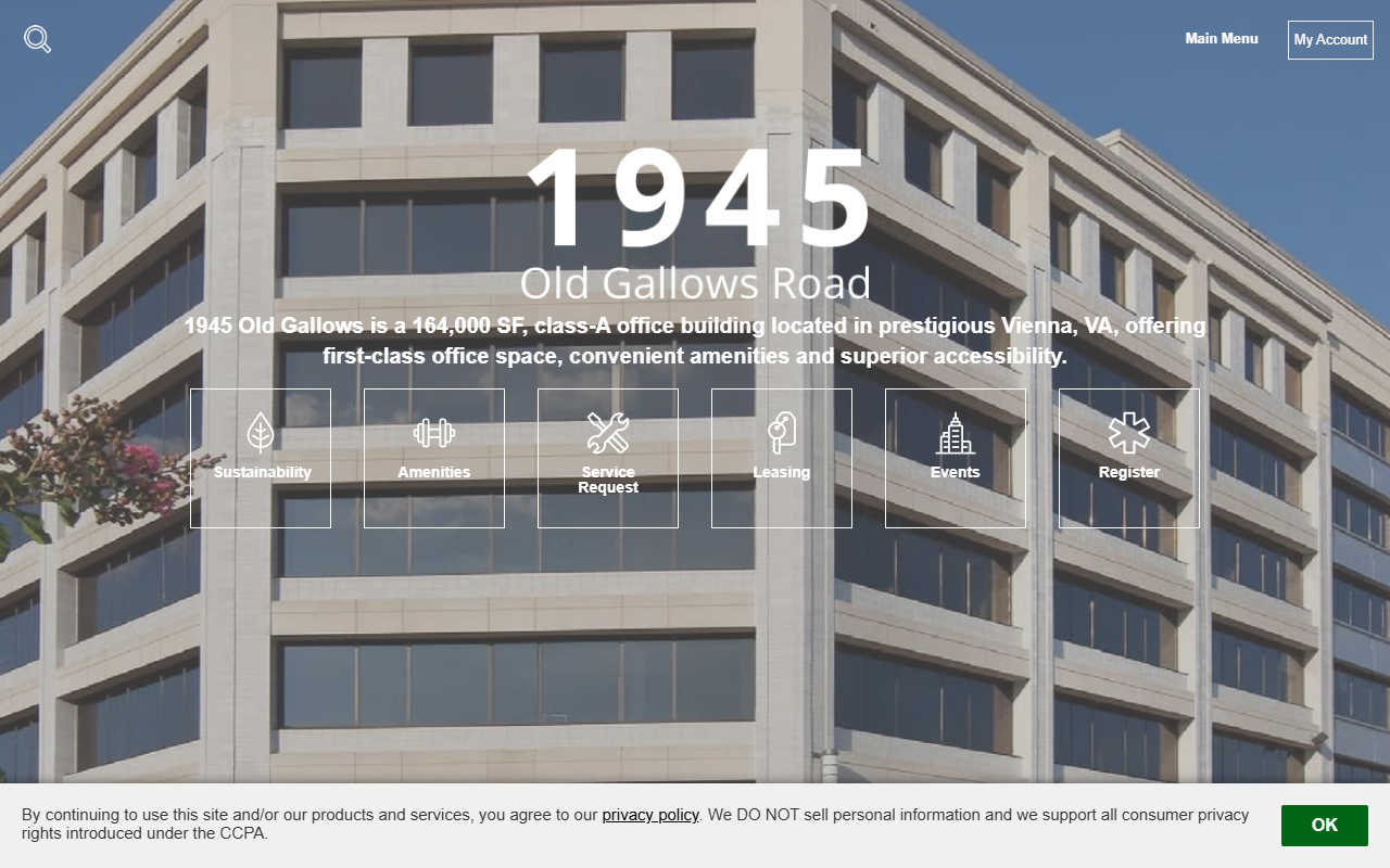 1945tenants.com screenshot