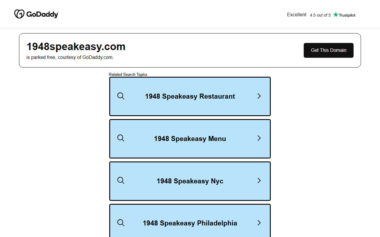 1948speakeasy.com screenshot