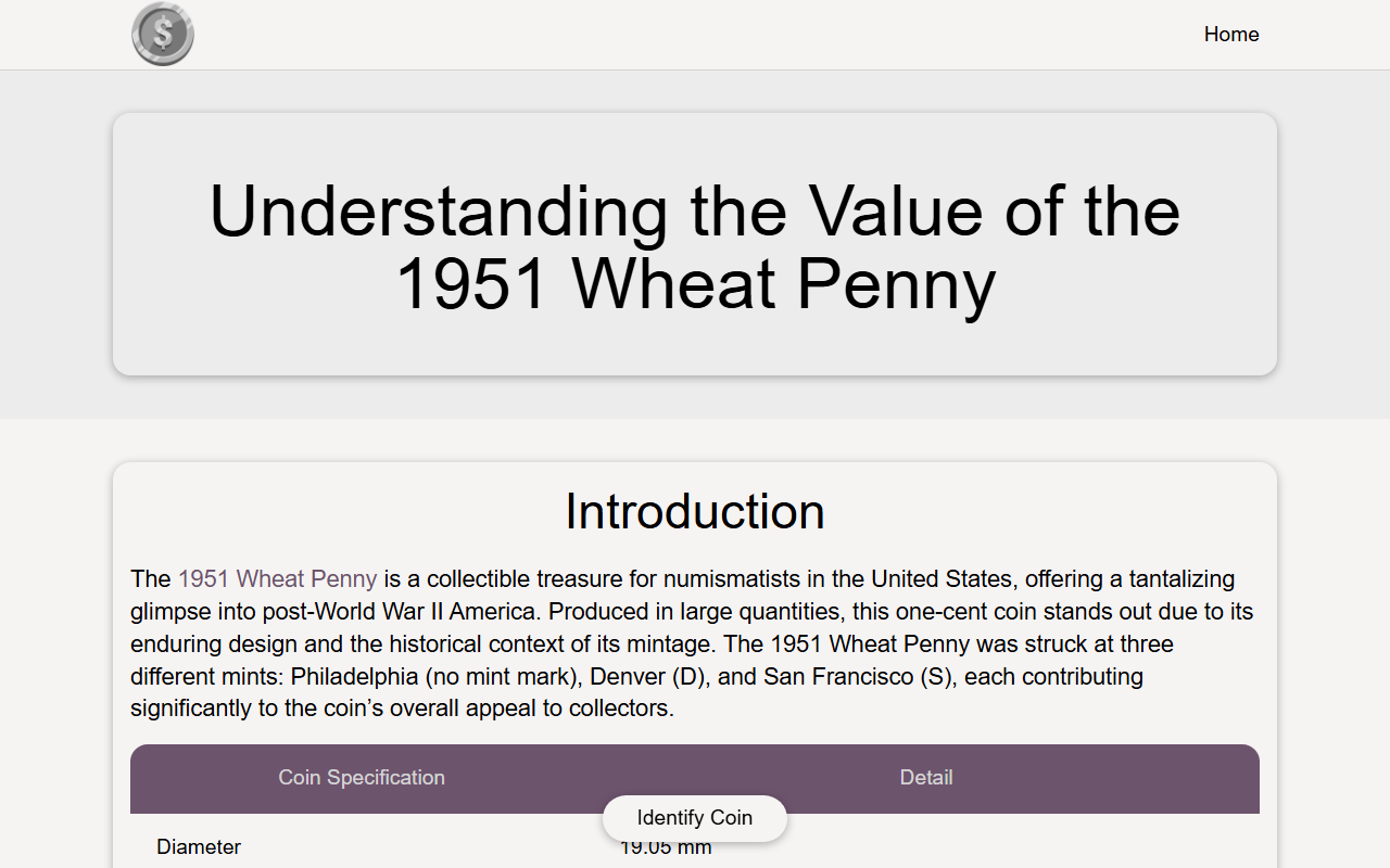 1951-wheat-penny.com screenshot