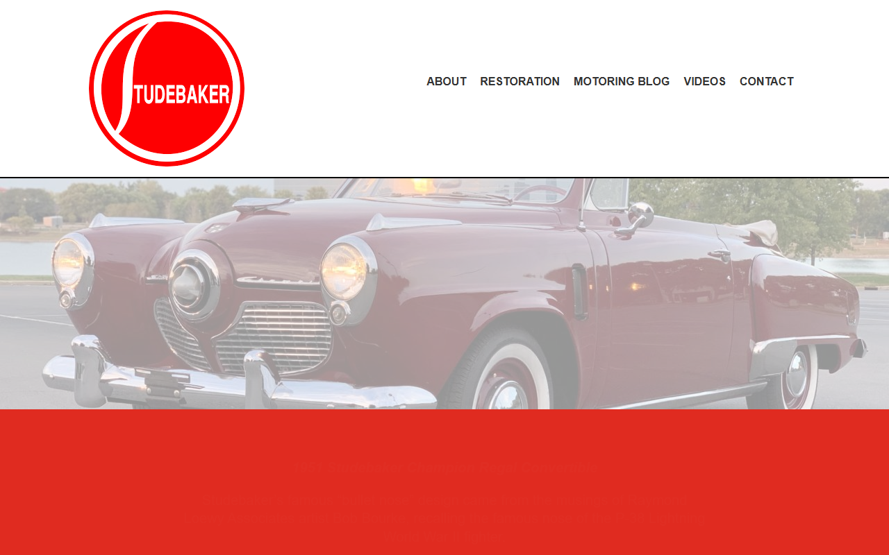1951studebaker.com screenshot