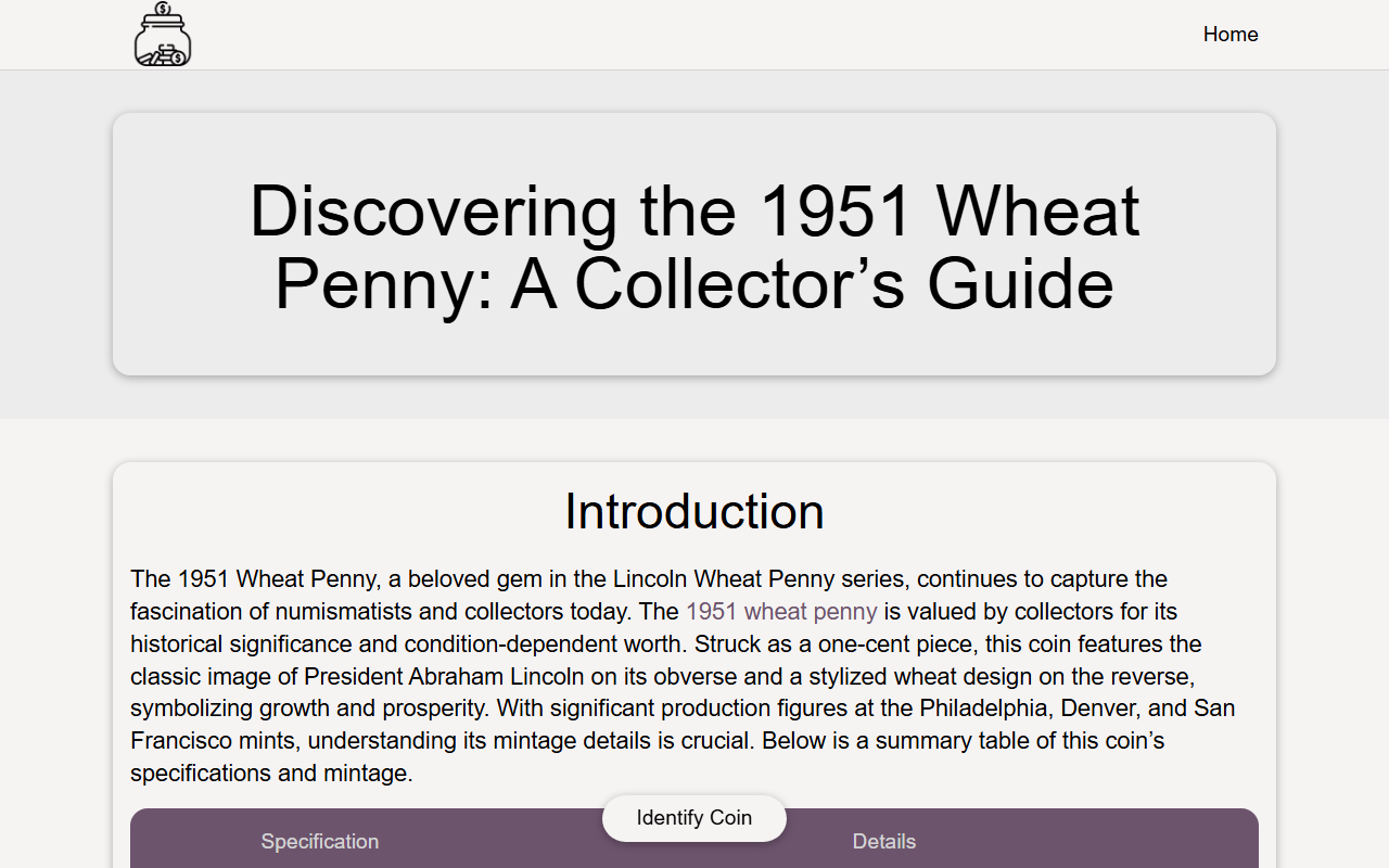 1951wheatpenny.com screenshot