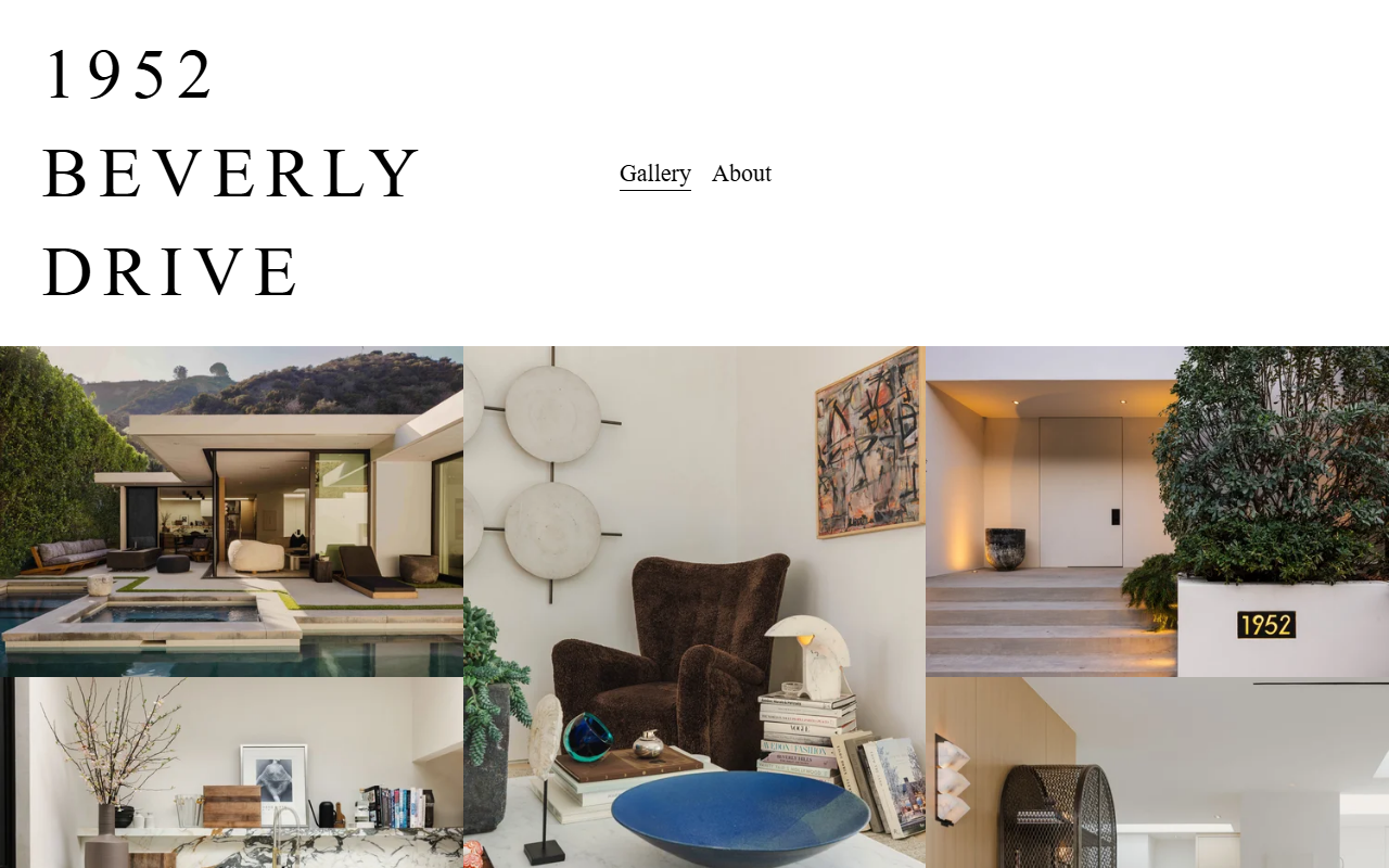 1952beverlydrive.com screenshot