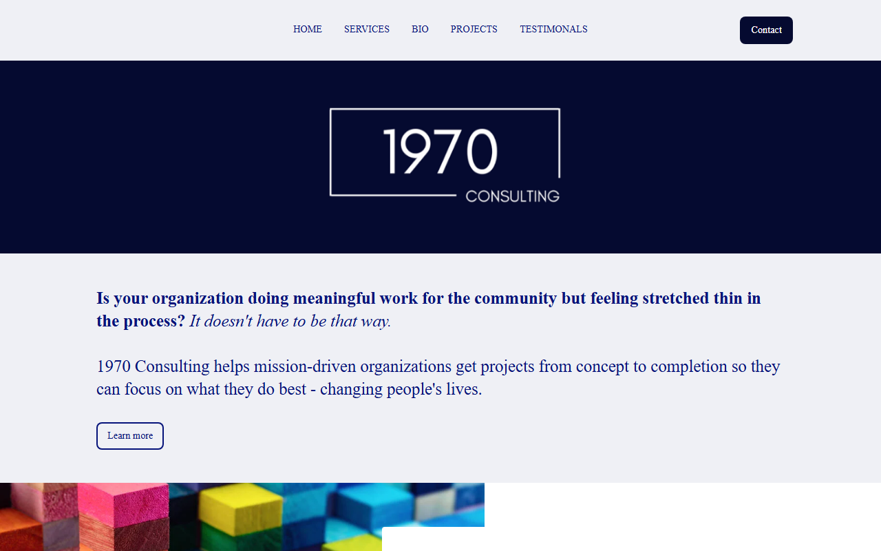 1970consulting.com screenshot