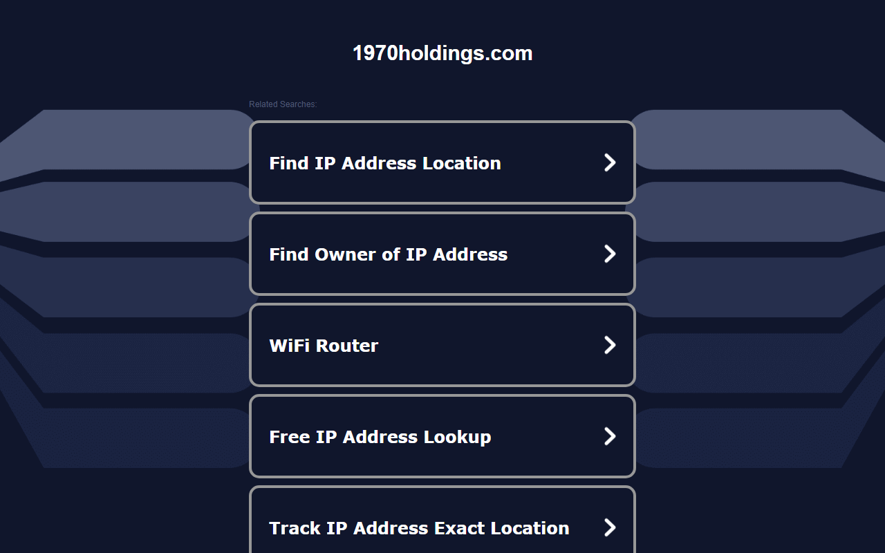 1970holdings.com screenshot