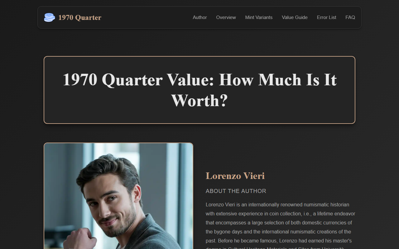 1970quarter.com screenshot