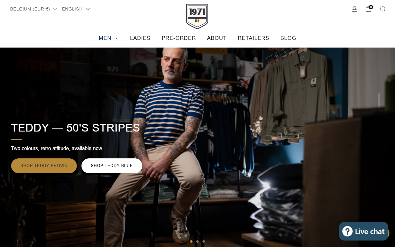 1971belgium.com screenshot