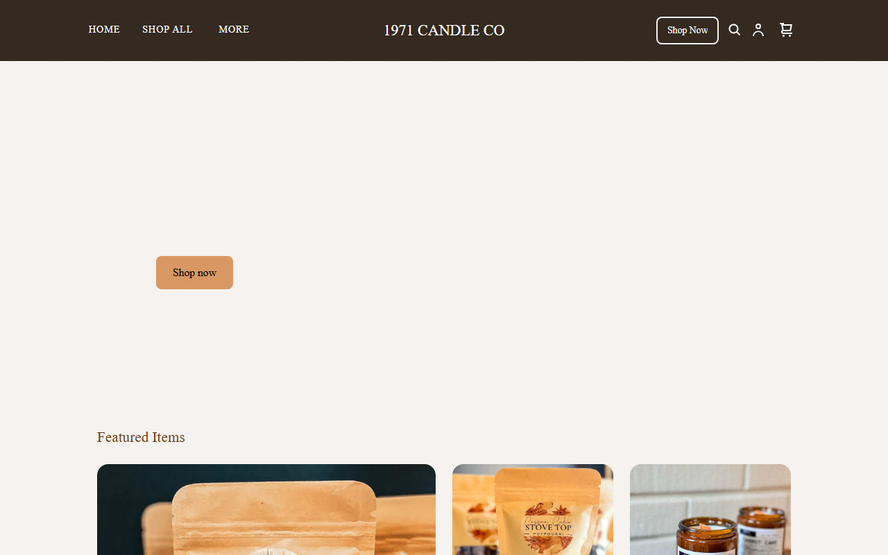 1971candleco.com screenshot