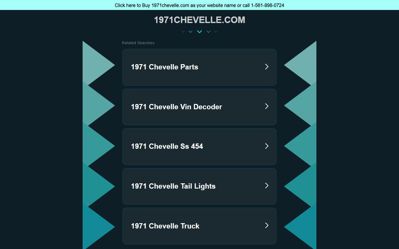 1971chevelle.com screenshot