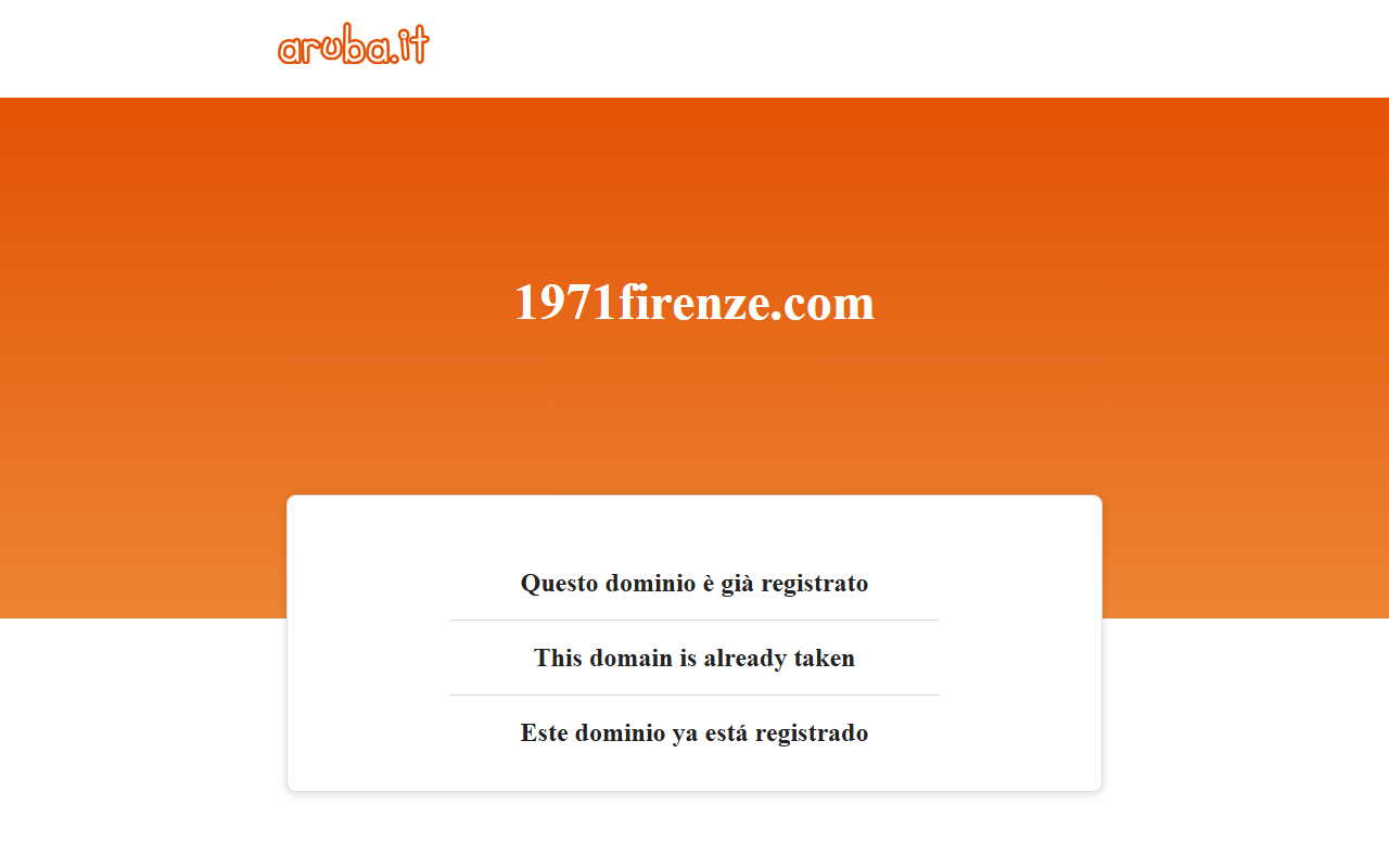 1971firenze.com screenshot