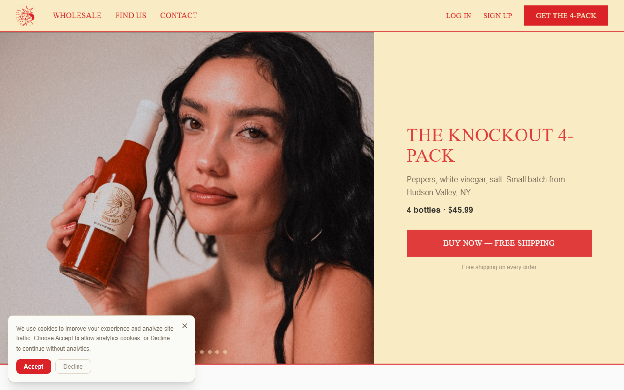 1971hookhotsauce.com screenshot