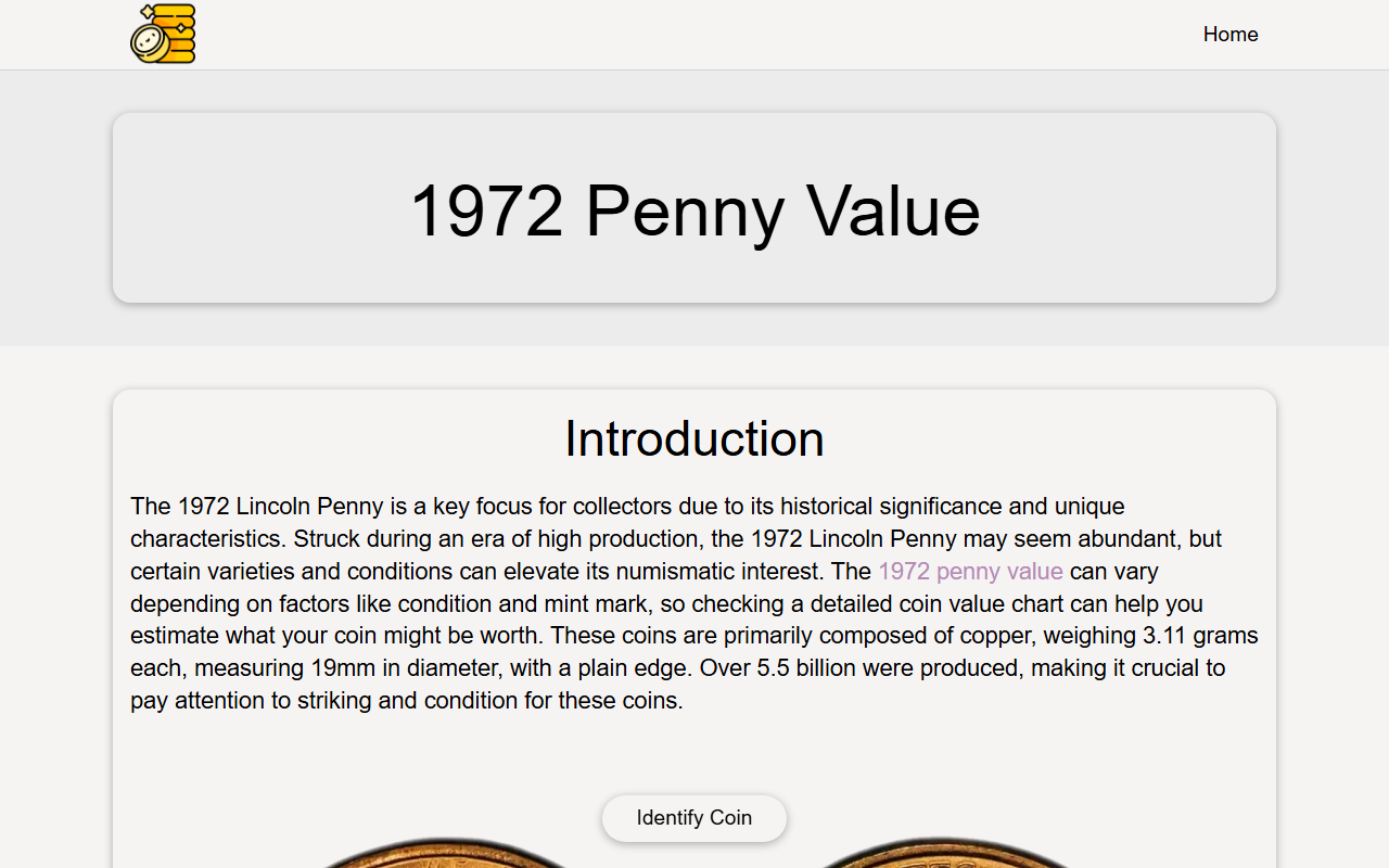 1972lincolnpenny.com screenshot