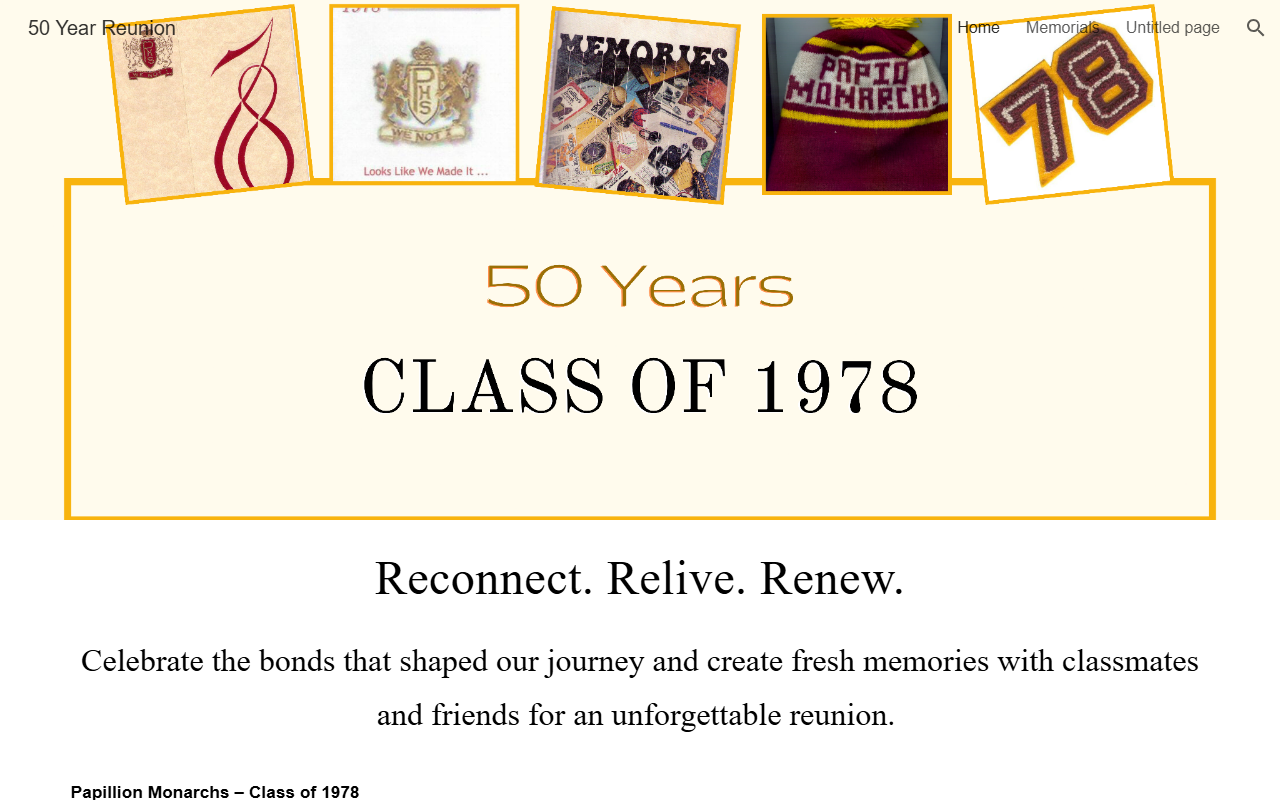 1978monarchs.com screenshot