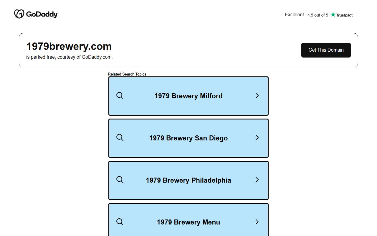 1979brewery.com screenshot