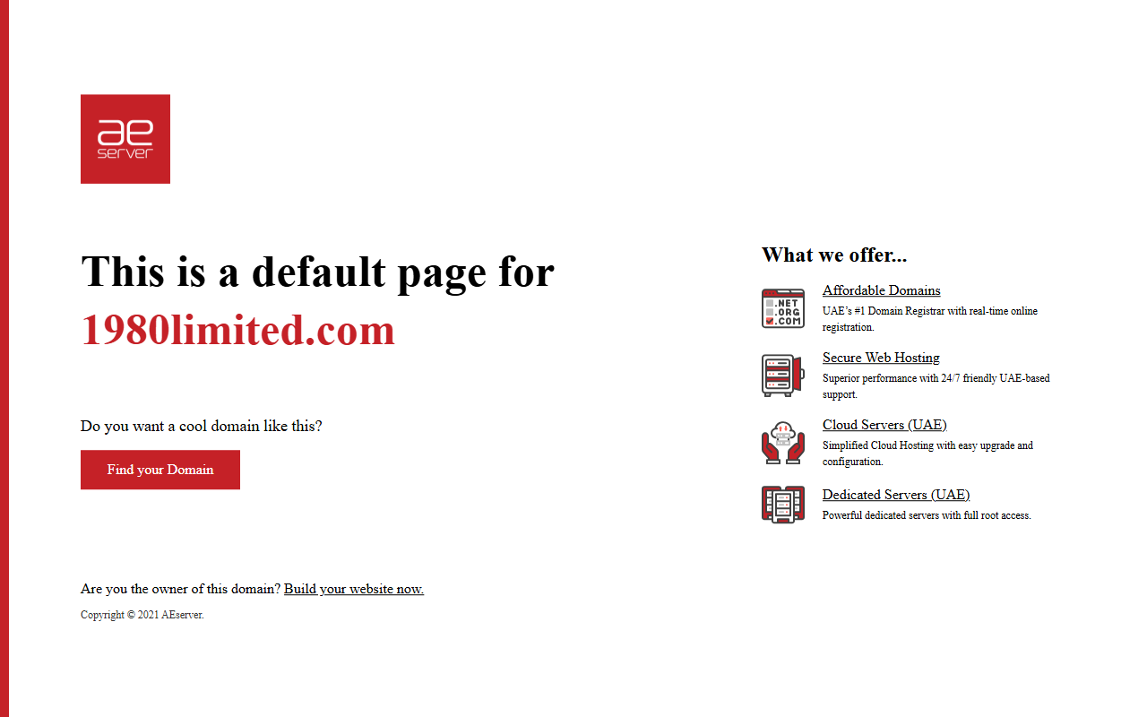 1980limited.com screenshot