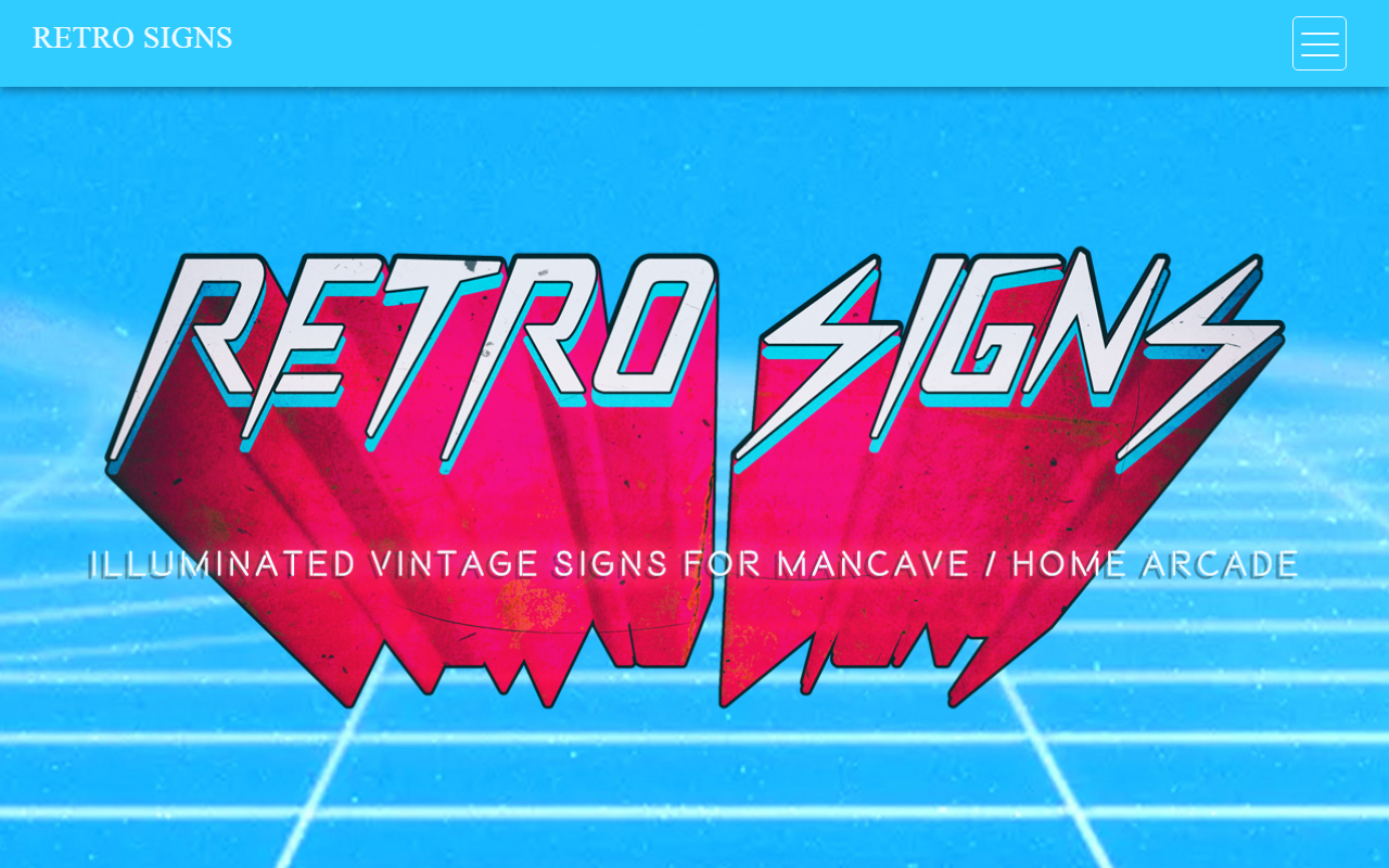 1980sretrosigns.com screenshot
