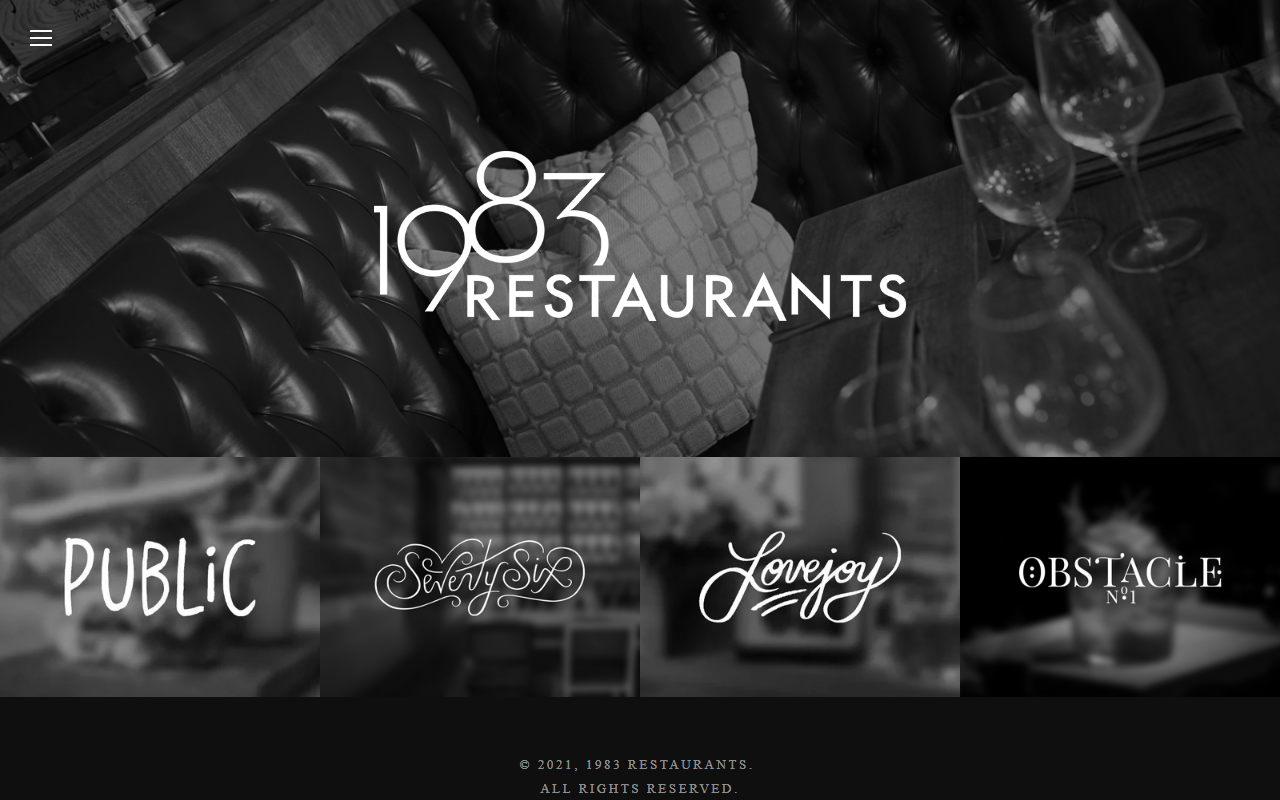 1983restaurants.com screenshot