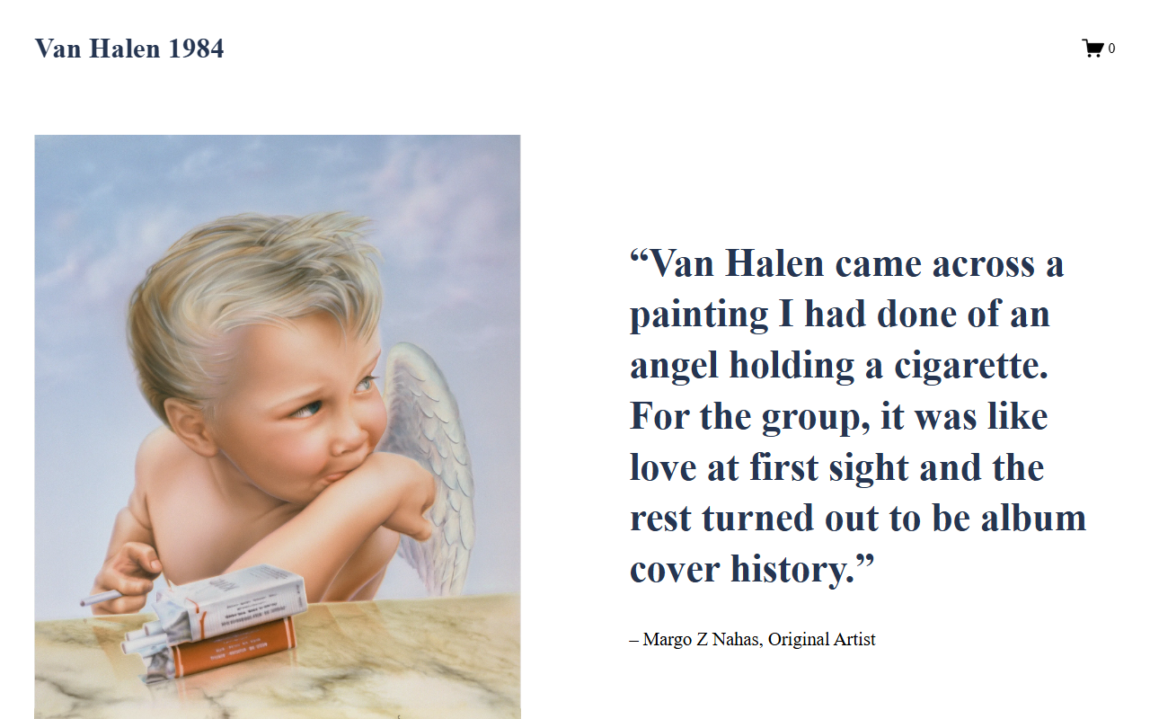 1984vanhalen.com screenshot