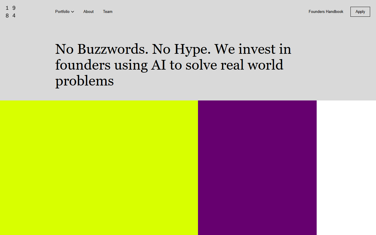 1984ventures.com screenshot