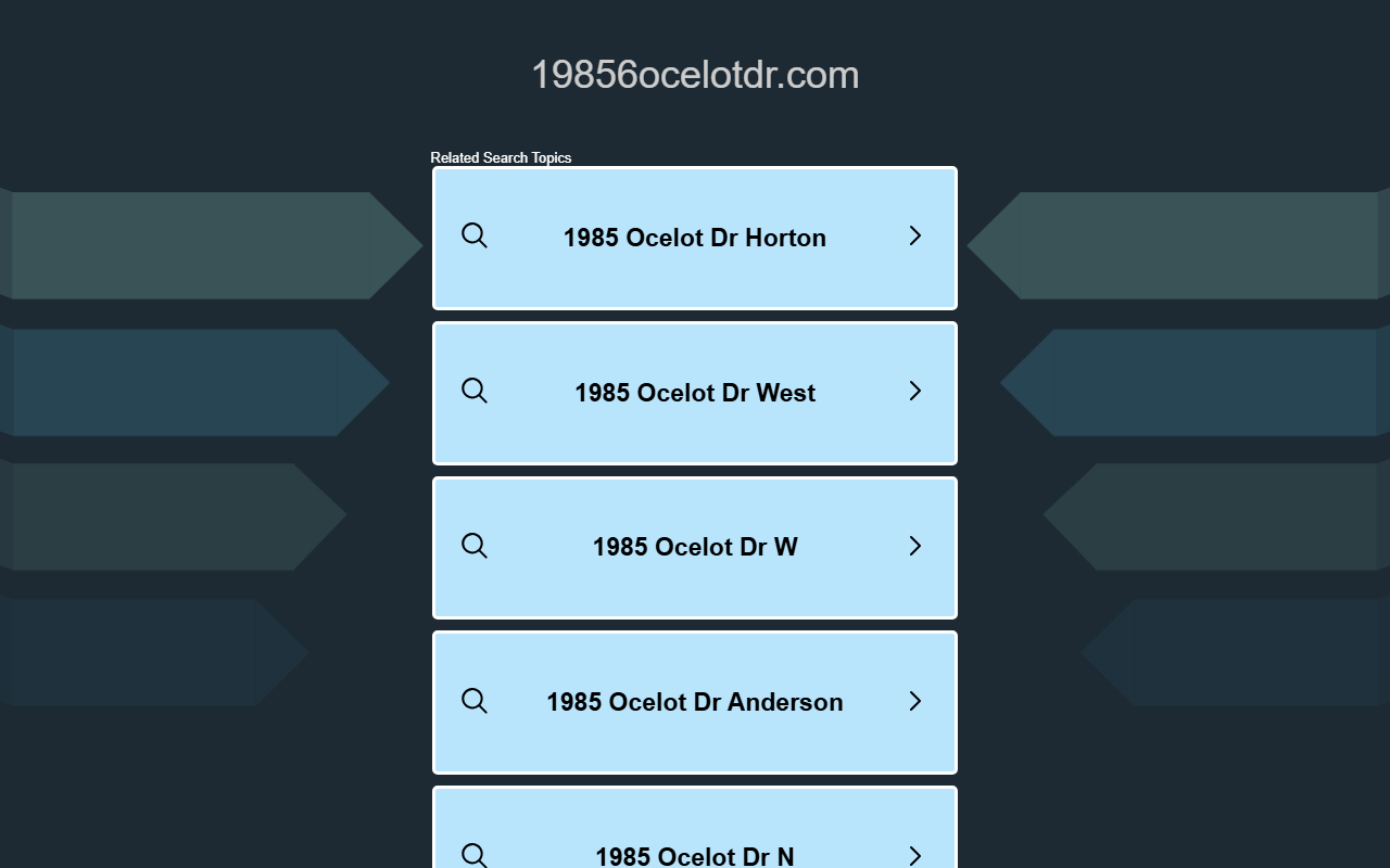 19856ocelotdr.com screenshot