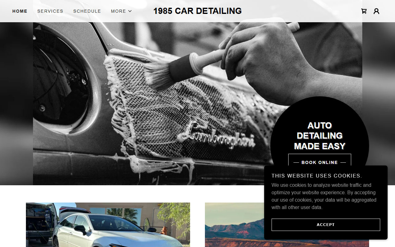 1985cardetailing.com screenshot
