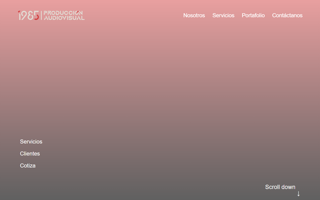 1985produccion.com screenshot