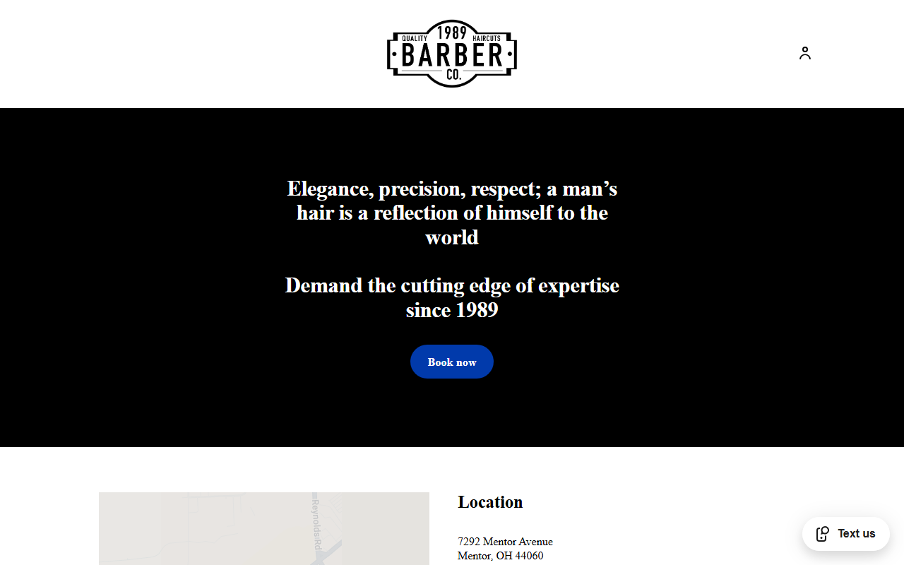 1989barbershop.com screenshot