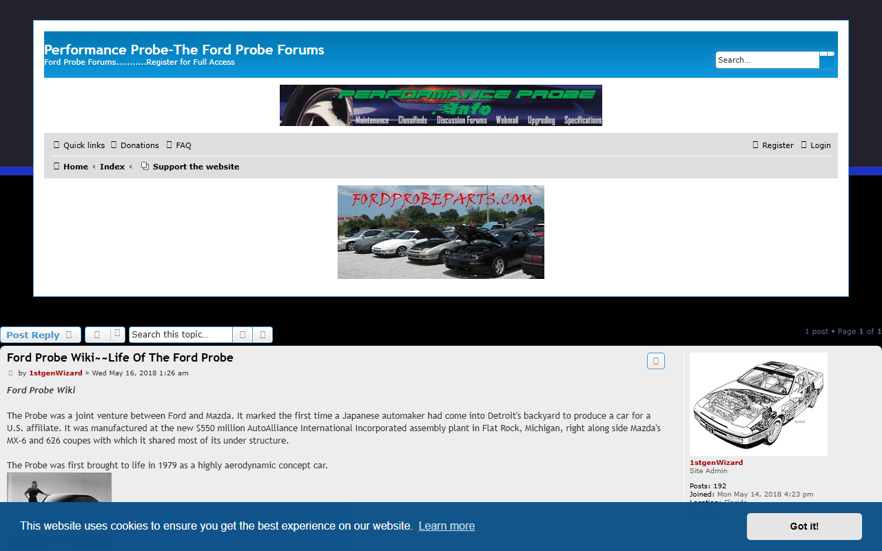 1989fordprobegt.com screenshot