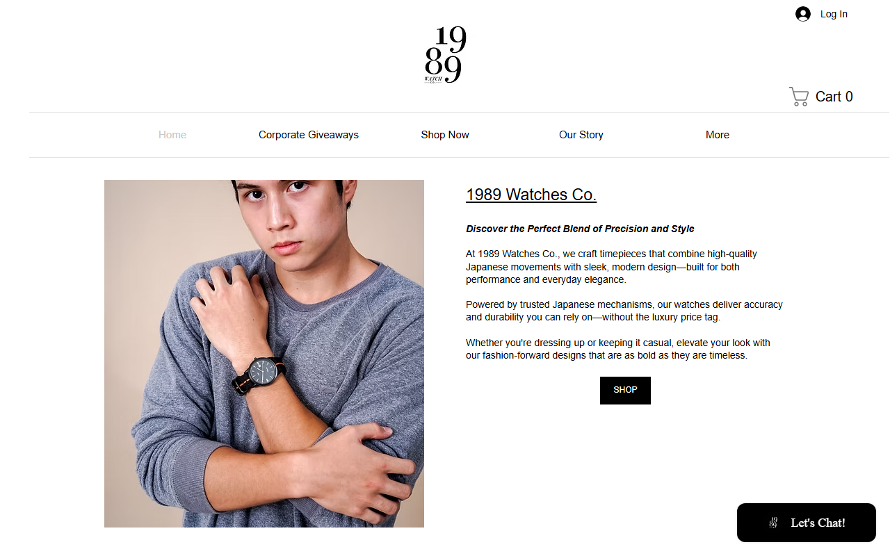 1989watches.com screenshot