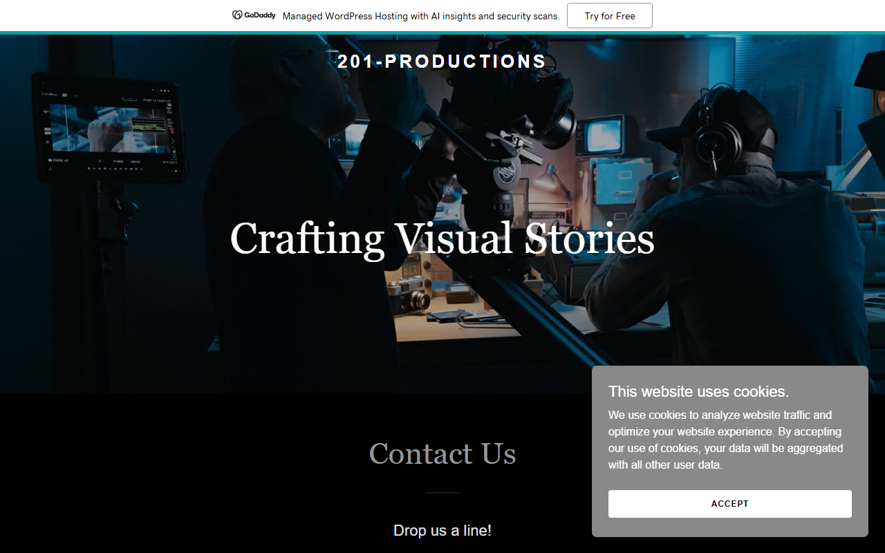 201-productions.com screenshot
