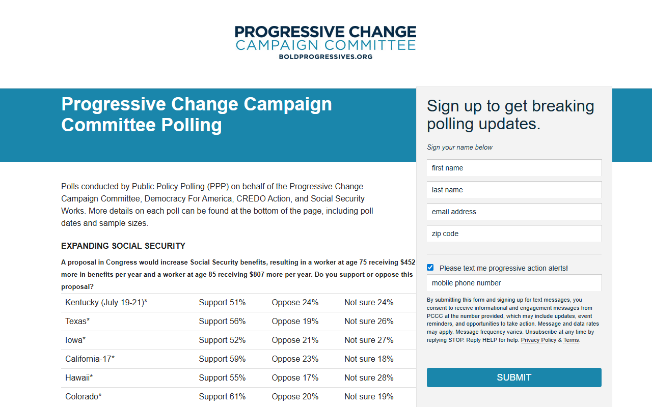 2014polling.com screenshot