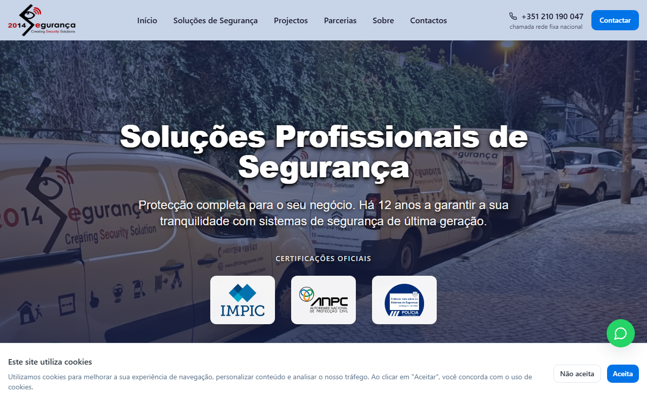 2014seguranca.com screenshot