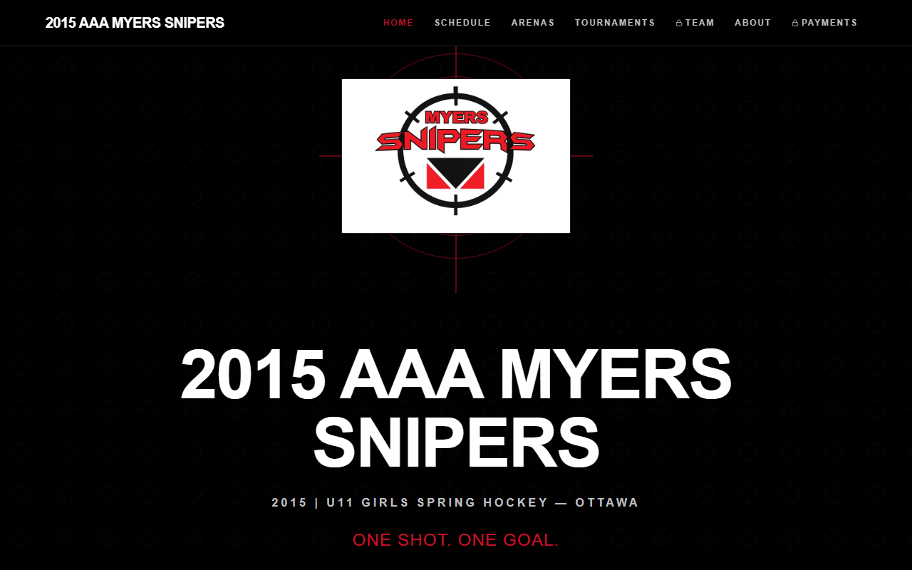 2015myerssnipers.com screenshot