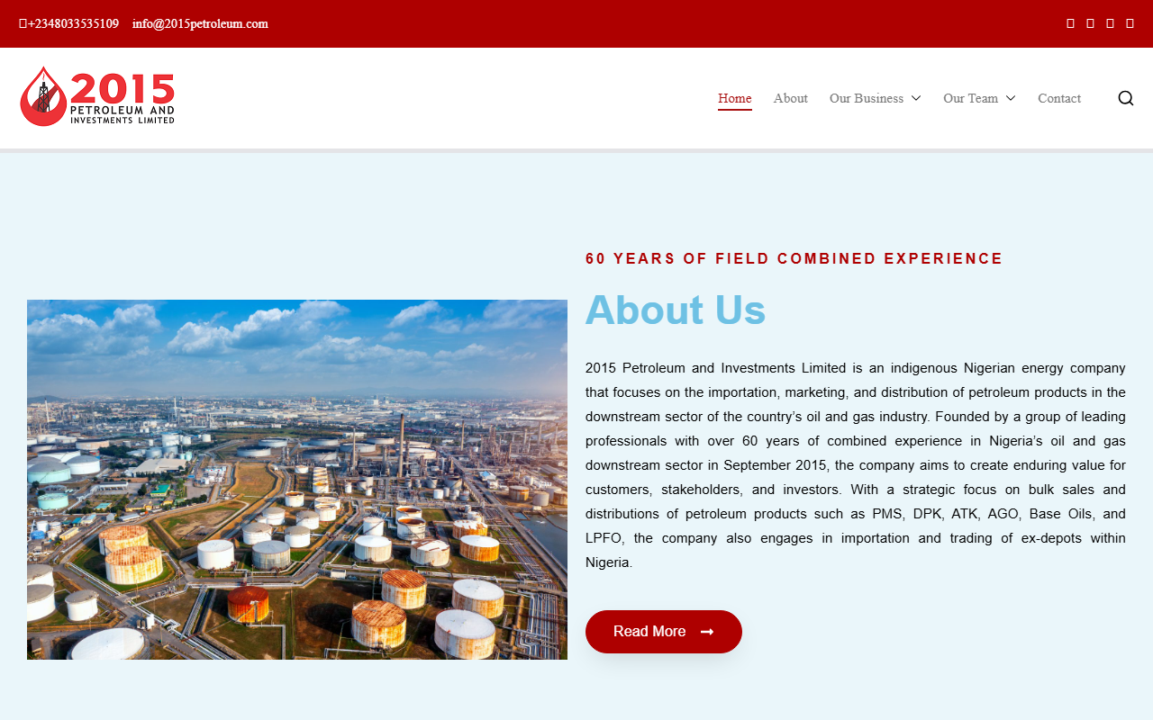 2015petroleum.com screenshot