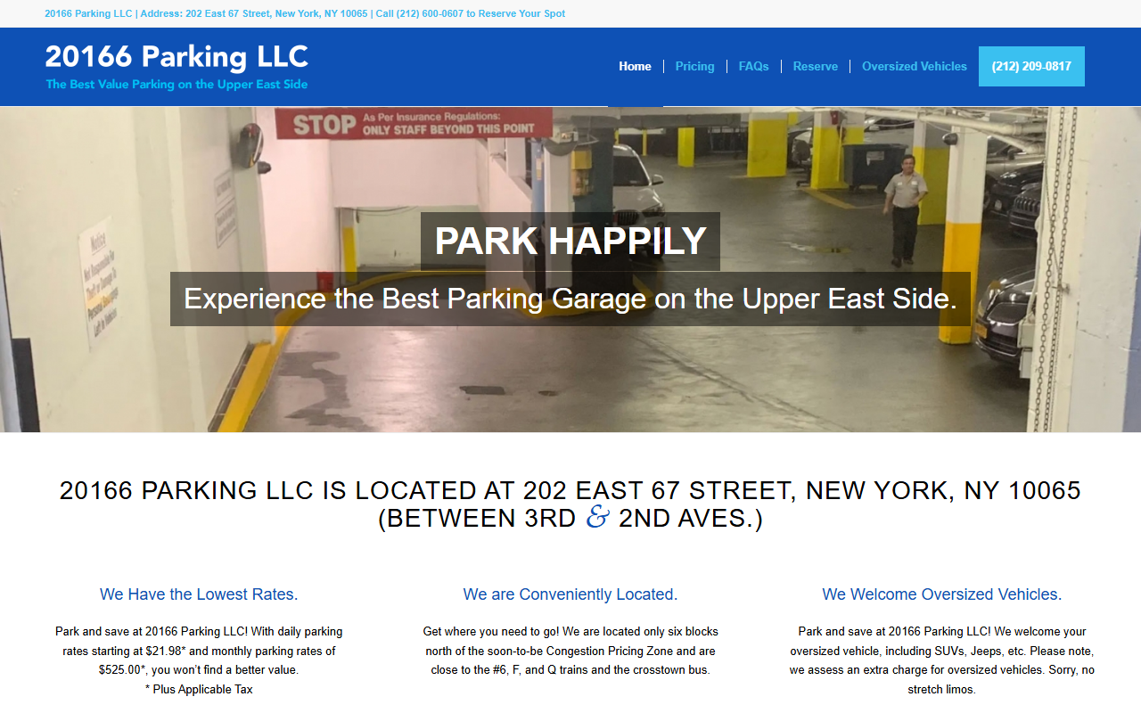 20166parking.com screenshot
