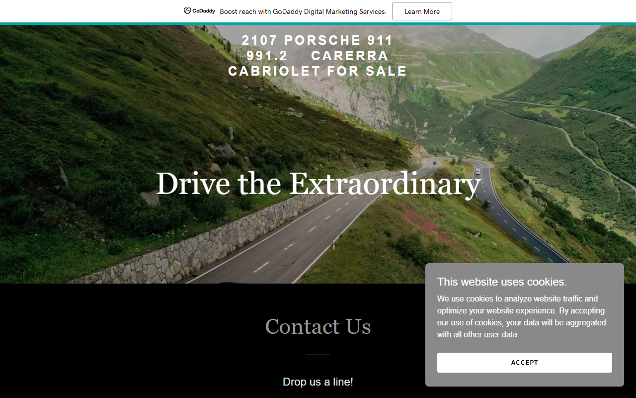 2017porsche911.com screenshot