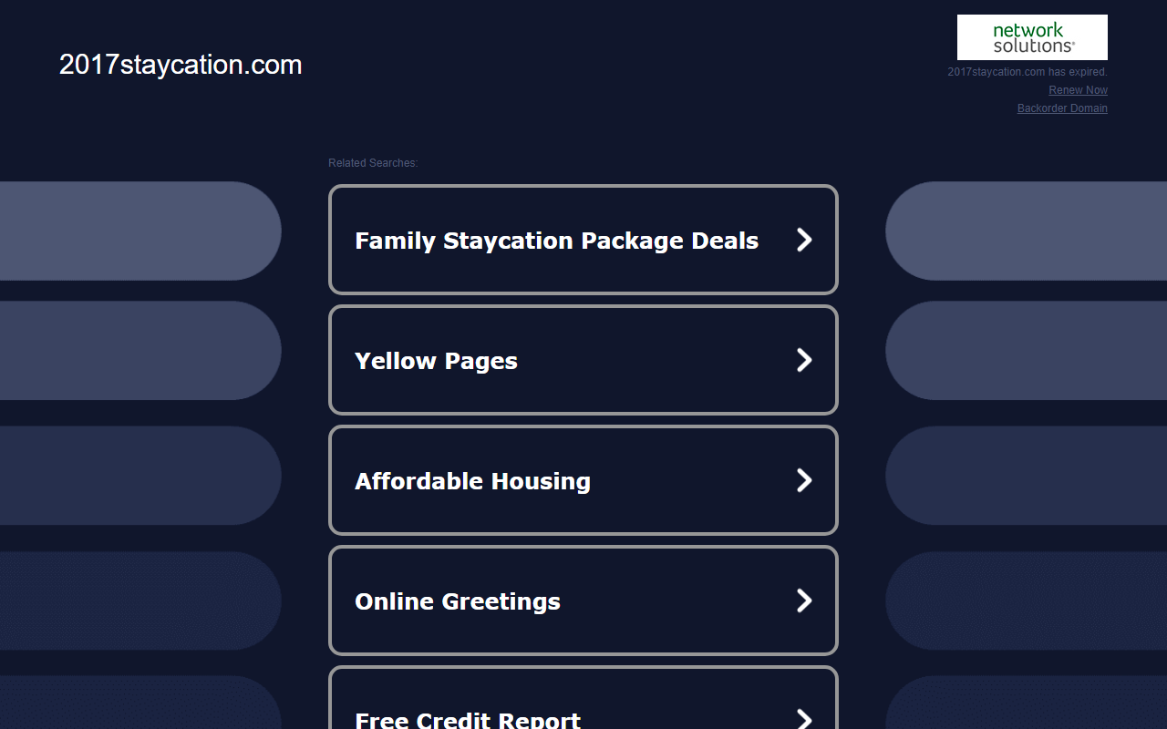 2017staycation.com screenshot