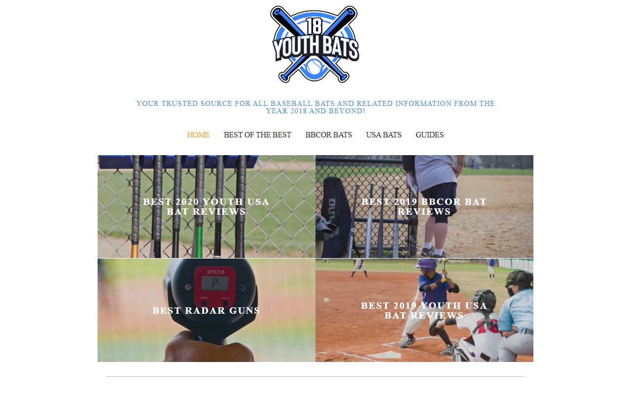 2018youthbats.com screenshot