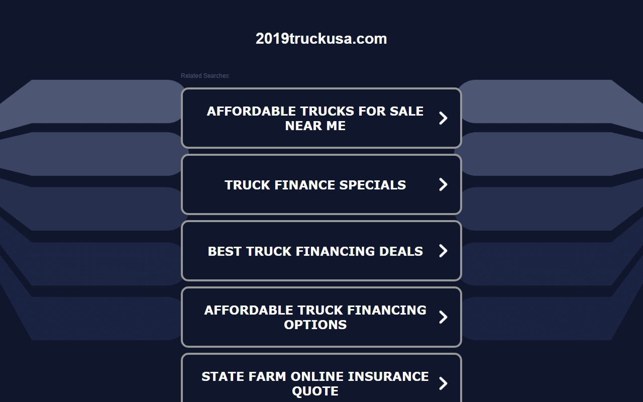 2019truckusa.com screenshot