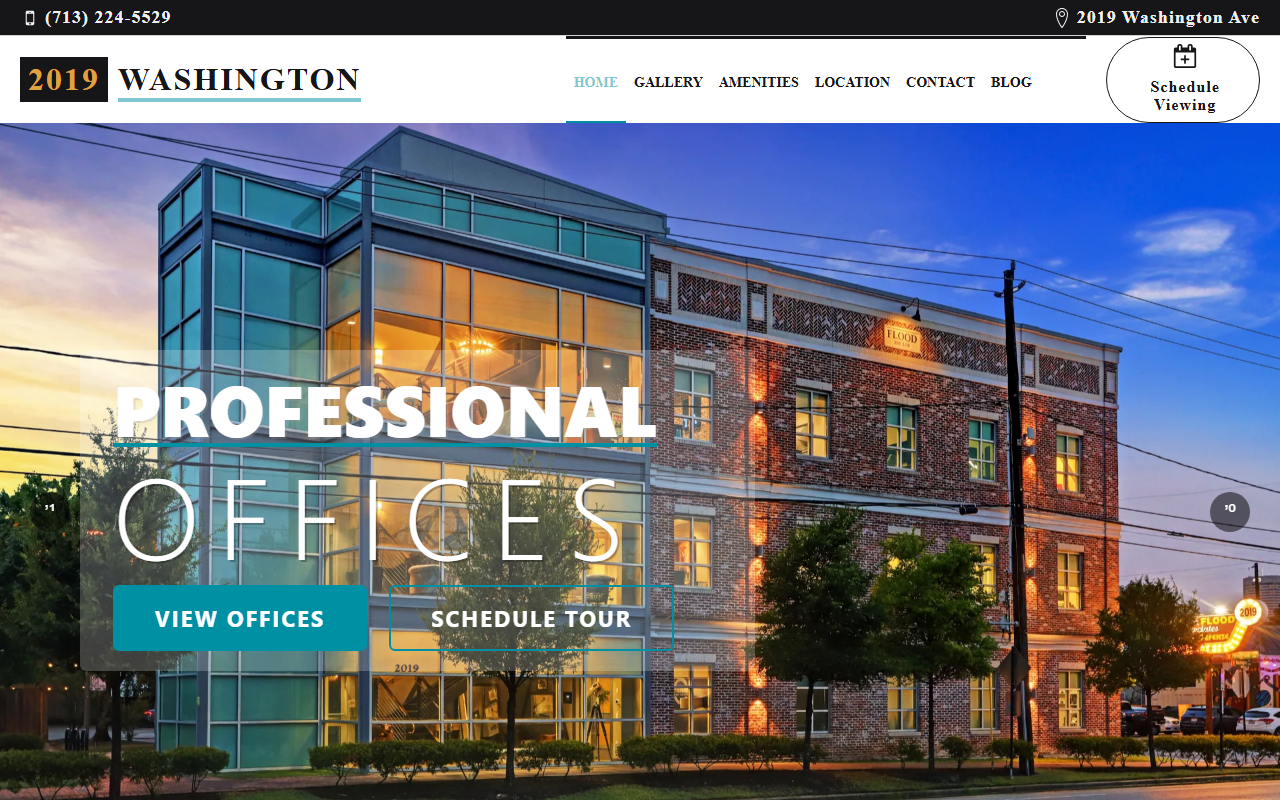 2019washington.com screenshot
