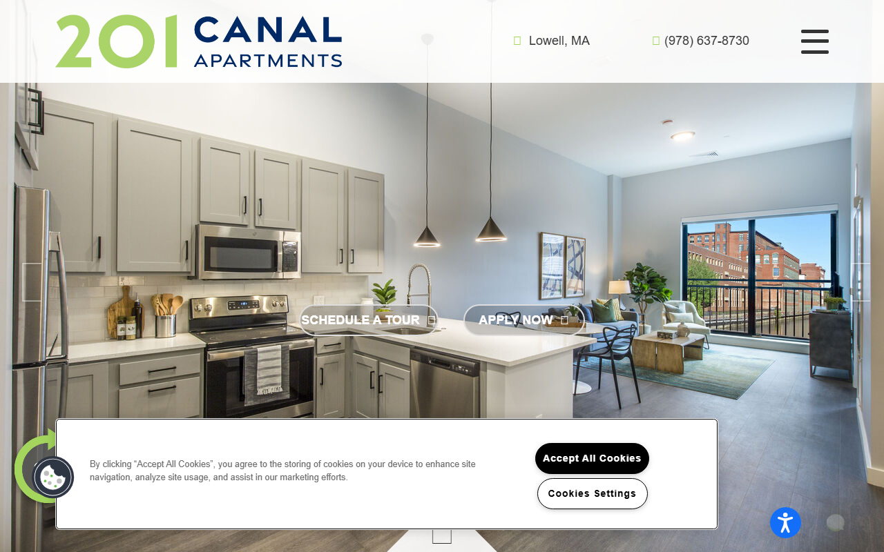 201canallowell.com screenshot