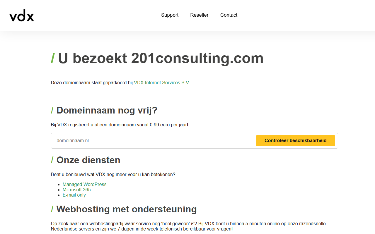 201consulting.com screenshot