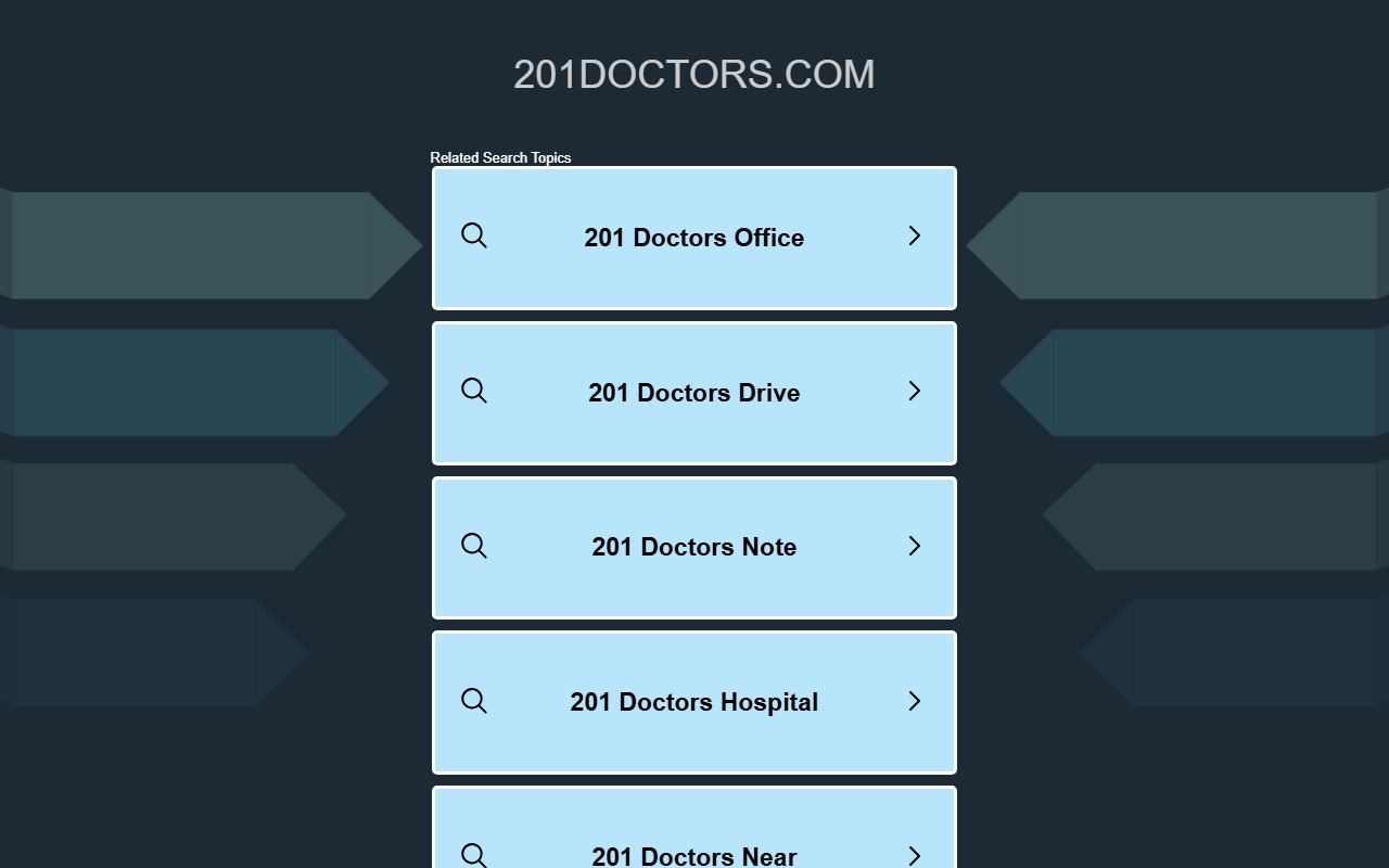 201doctors.com screenshot
