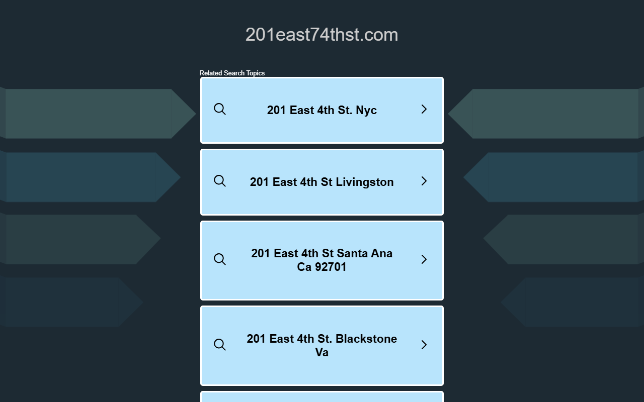 201east74thst.com screenshot