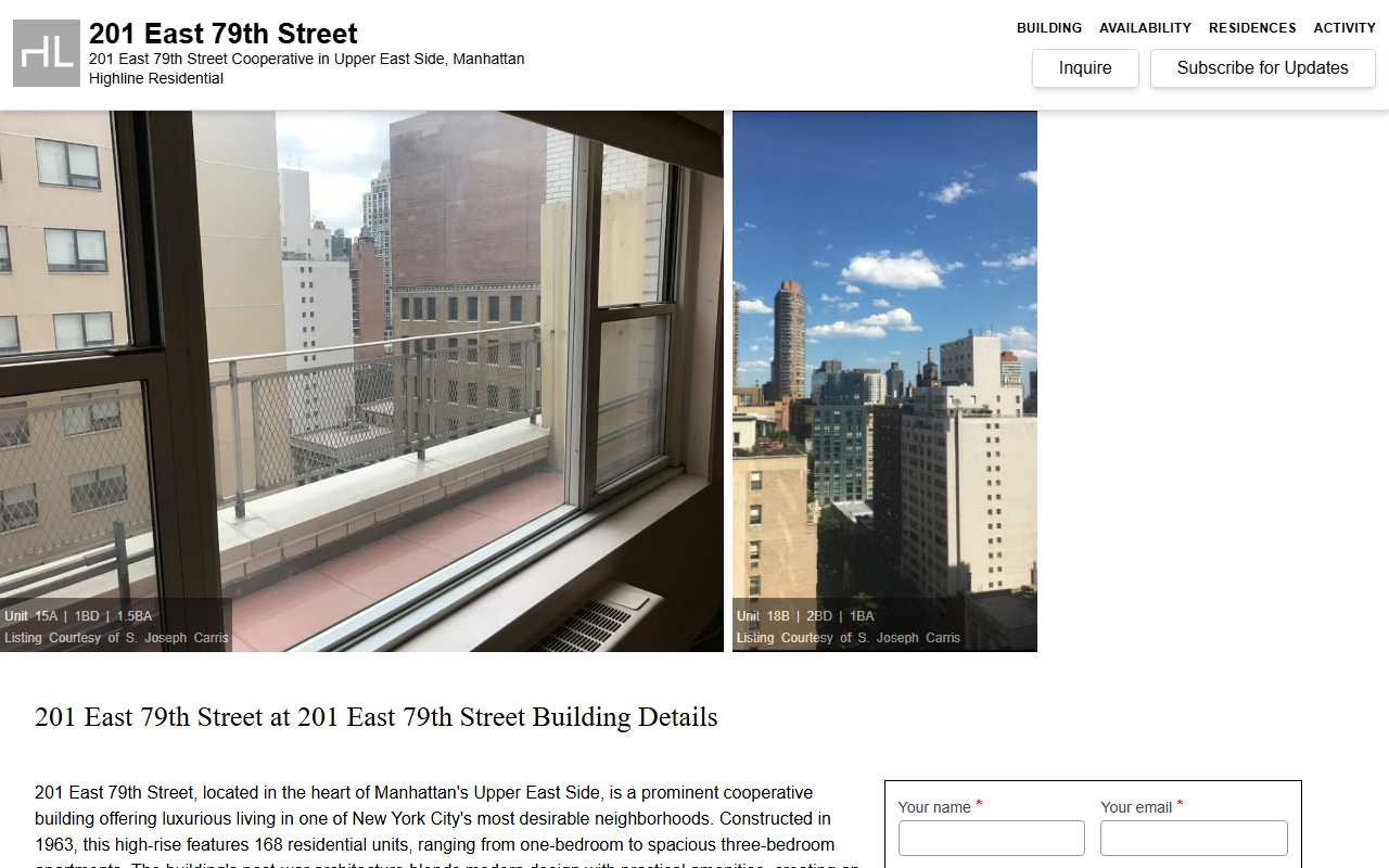 201east79th.com screenshot