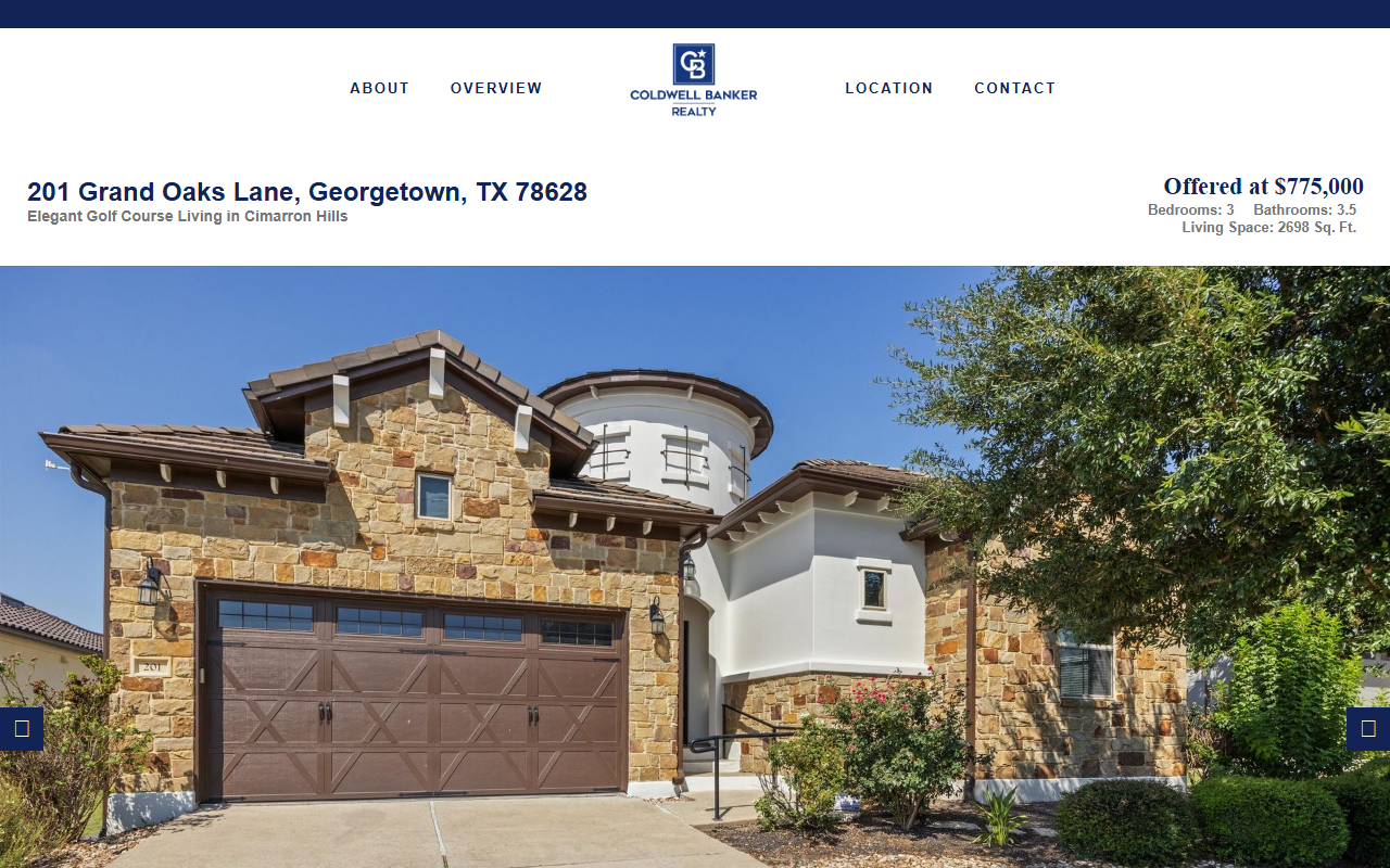 201grandoakslane.com screenshot