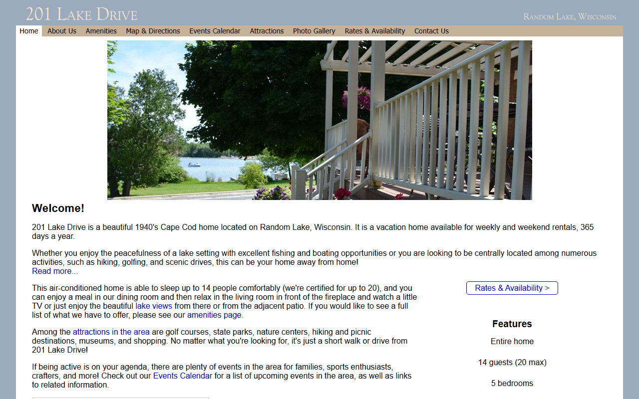 201lakedrive.com screenshot