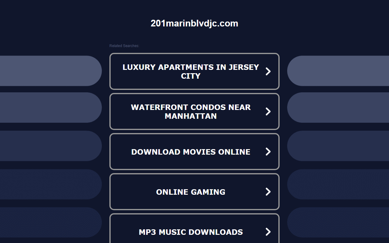 201marinblvdjc.com screenshot