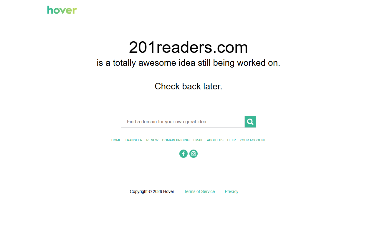 201readers.com screenshot